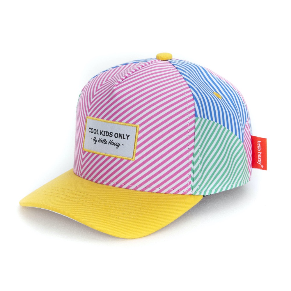 Casquette Ecoresponsable Stripes Kids Mums Hello Hossy